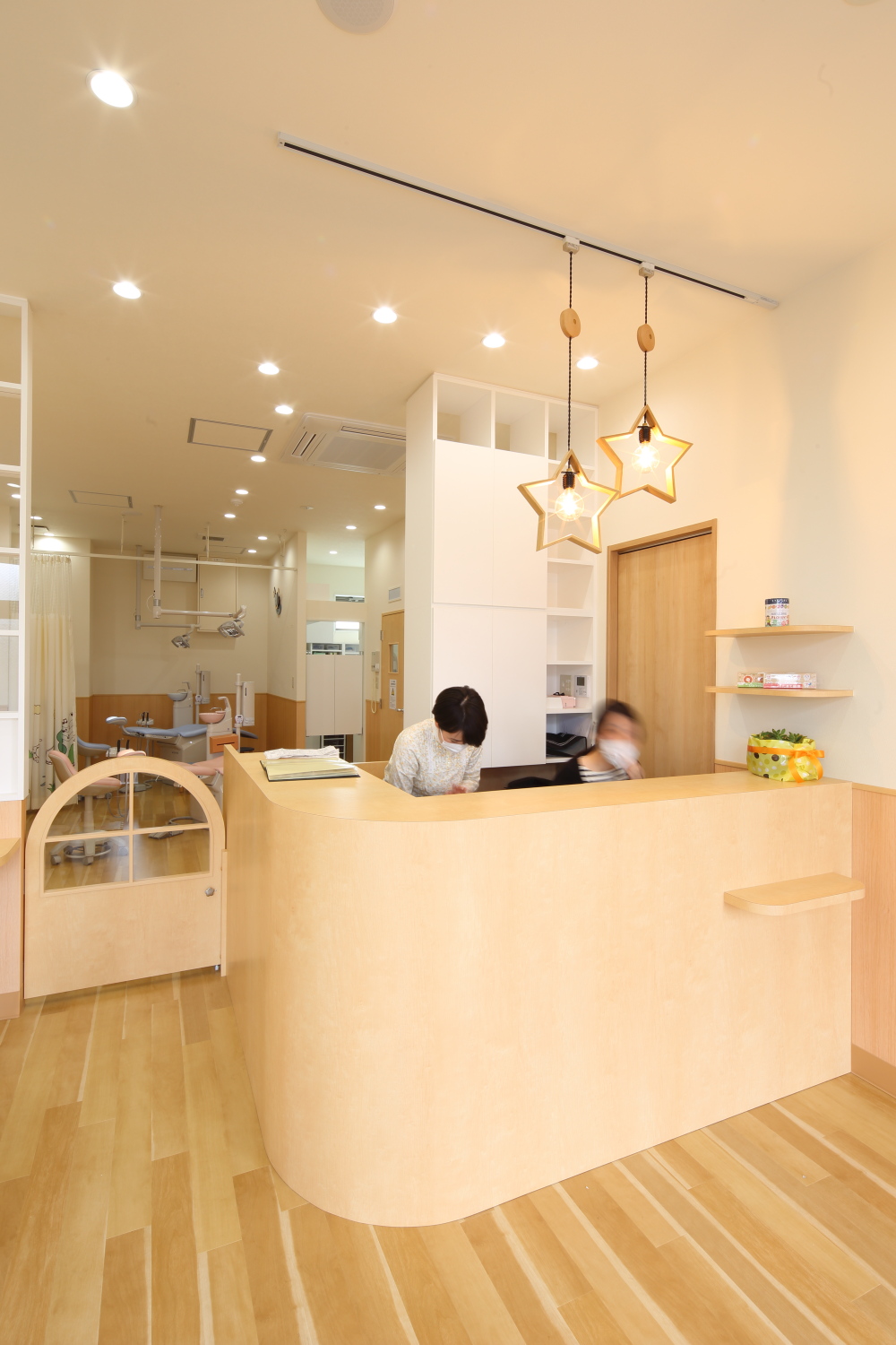 壁掛け】歯医者 歯科 定期検診 受付中 照明 看板 置物 雑貨 ライトBOX